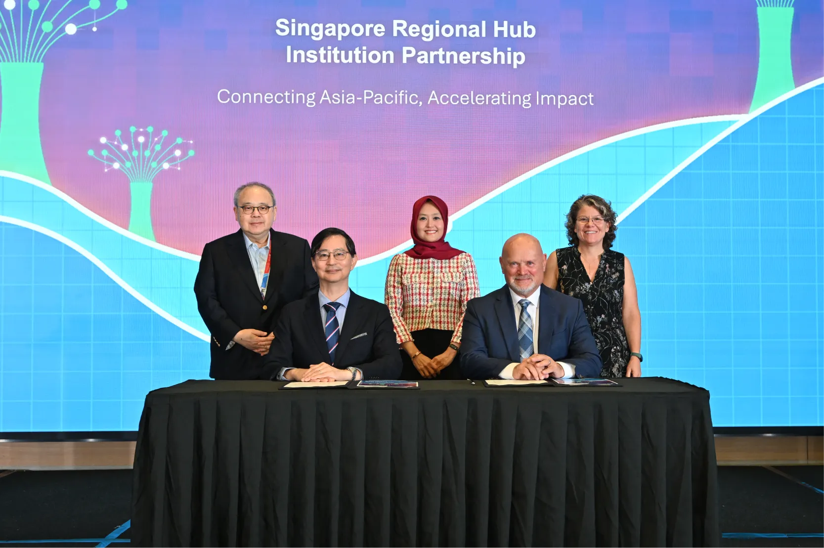 Memorandum of Understanding signed between GA4GH and PRECISE at the GA4GH 14th plenary held in Singapore for the Regional Hub Institution.
